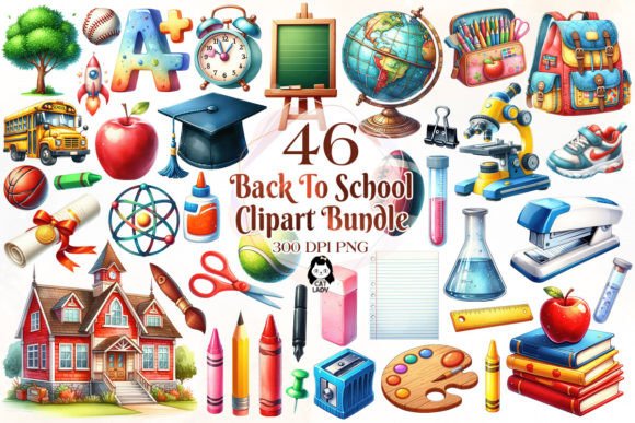 Back to School Clipart: A Practical Resource for Creative Projects