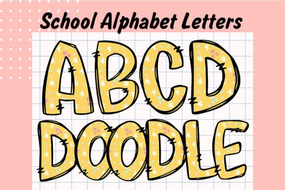Back to School Doodle Alphabet Letter9: A Creative Tool for Designers and Entrepreneurs