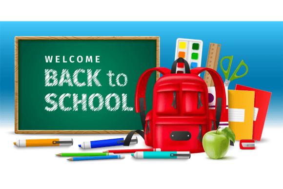Back to School Poster Learning Realisti