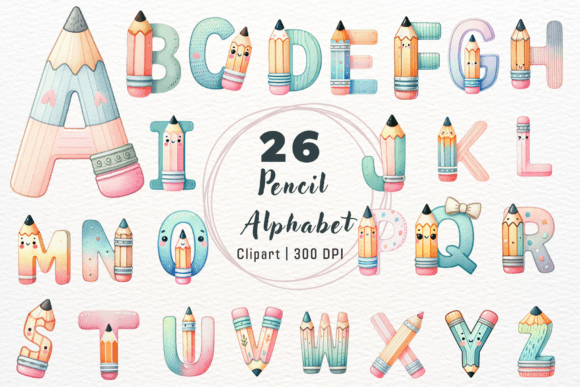 Pencil Alphabet Back to School Clipart: A Practical Guide