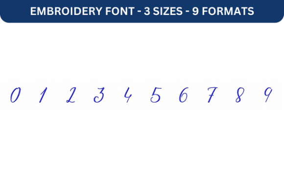 Question and Love Font Number 0 to 9: A Versatile Embroidery Font for Creative Expression
