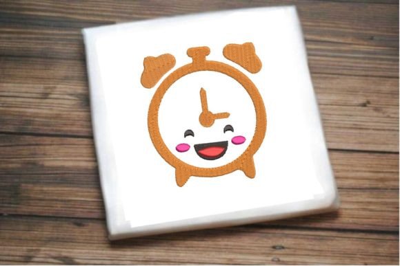 Smiling Alarm Clock: A Design Asset for Modern Branding and Creativity